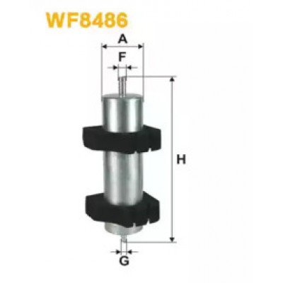 Топливный фильтр WF8486 WIX FILTERS - купити в магазині запчастин по Україні