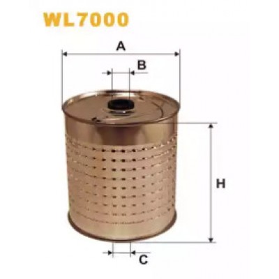 Масляный фильтр WL7000 WIX FILTERS - купити в магазині запчастин по Україні