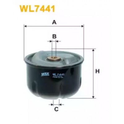 Масляный фильтр WL7441 WIX FILTERS - купити в магазині запчастин по Україні