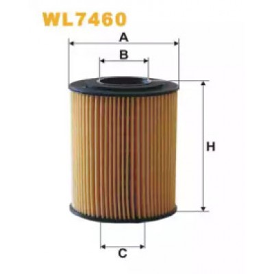 Масляный фильтр WL7460 WIX FILTERS - купити в магазині запчастин по Україні