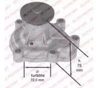 Водяной насос DELPHI WP1872 WP1872 DELPHI - купить в магазине запчастей по Украине