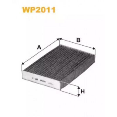 Фильтр, воздух во внутренном пространстве WP2011 WIX FILTERS - купити в магазині запчастин по Україні