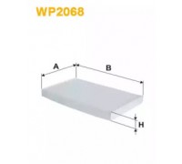 Фильтр, воздух во внутренном пространстве WIX FILTERS WP2068 WP2068 WIX FILTERS - купити в магазині запчастин по Україні