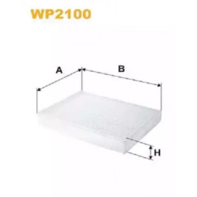 Фильтр, воздух во внутренном пространстве WP2100 WIX FILTERS - купити в магазині запчастин по Україні