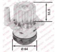 WP2428 DELPHI - купить в магазине запчастей по Украине
