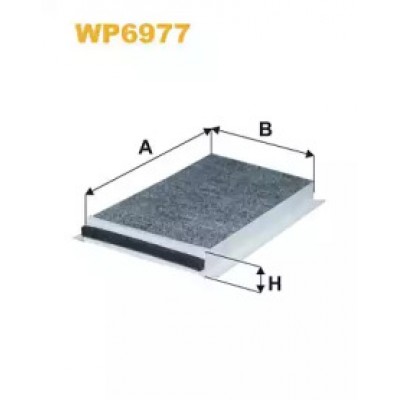 Фильтр, воздух во внутренном пространстве WP6977 WIX FILTERS - купити в магазині запчастин по Україні