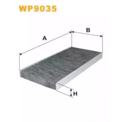 Фильтр, воздух во внутренном пространстве WP9035 WIX FILTERS - купить в магазине запчастей по Украине