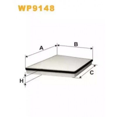 Фильтр, воздух во внутренном пространстве WP9148 WIX FILTERS - купити в магазині запчастин по Україні