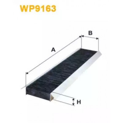 Фильтр, воздух во внутренном пространстве WP9163 WIX FILTERS - купити в магазині запчастин по Україні