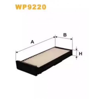 Фильтр, воздух во внутренном пространстве WP9220 WIX FILTERS - купить в магазине запчастей по Украине