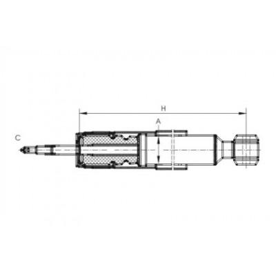 Амортизатор Z1151 SCT Germany - купить в магазине запчастей по Украине