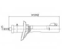 Амортизатор SCT Germany Z 3210G Z3210G SCT Germany - купить в магазине запчастей по Украине