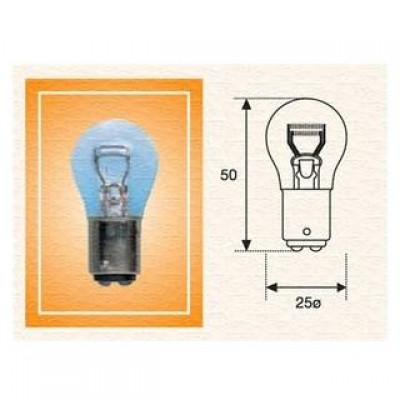 P21/4W 12V21/4W Автолампа 008529100000 MAGNETI MARELLI - купити в магазині запчастин по Україні