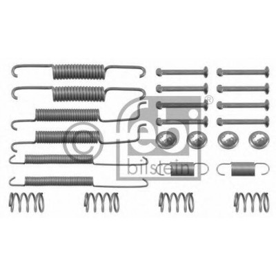 Комплектующие, тормозная колодка 02060 FEBI BILSTEIN - купить в магазине запчастей по Украине