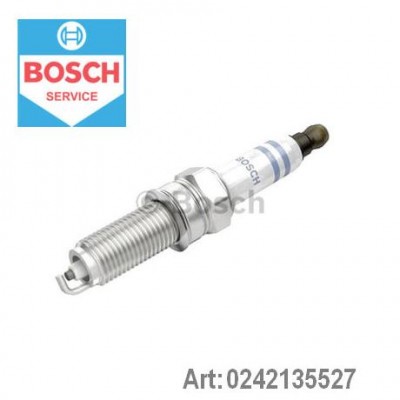Свеча зажигания 0242135527 BOSCH - купить в магазине запчастей по Украине
