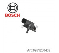 Датчик, давление наддува BOSCH 0 261 230 439 0261230439 BOSCH - купить в магазине запчастей по Украине