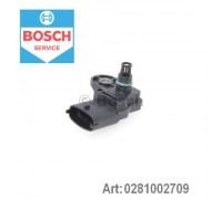 Датчик, давление во впускной трубе BOSCH 0 281 002 709 0281002709 BOSCH - купить в магазине запчастей по Украине