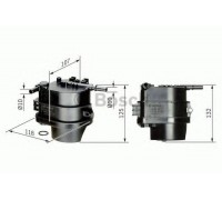 Топливный фильтр BOSCH 0 450 907 007 0450907007 BOSCH - купить в магазине запчастей по Украине