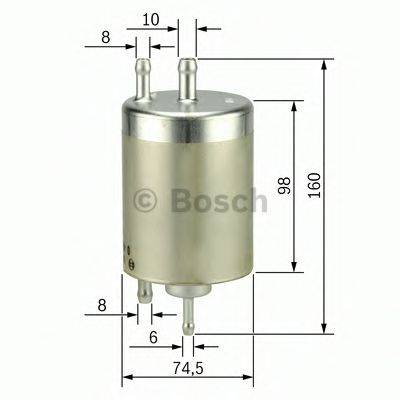 Топливный фильтр 0450915003 BOSCH - купити в магазині запчастин по Україні