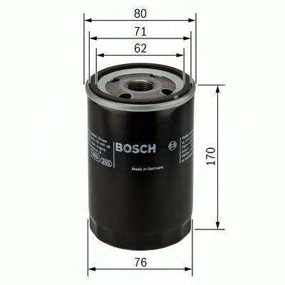 Масляный фильтр 0451103249 BOSCH - купить в магазине запчастей по Украине