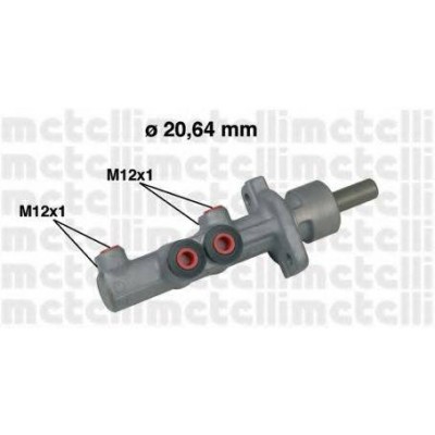 Главный тормозной цилиндр 050493 METELLI - купить в магазине запчастей по Украине