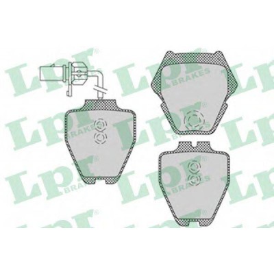 Комплект тормозных колодок, дисковый тормоз 05P1121 LPR - купить в магазине запчастей по Украине