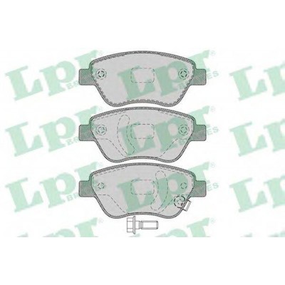 Комплект тормозных колодок, дисковый тормоз 05P1247 LPR - купить в магазине запчастей по Украине