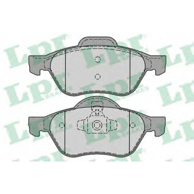 Комплект тормозных колодок, дисковый тормоз 05P1279 LPR - купить в магазине запчастей по Украине