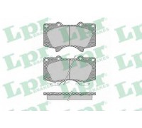 Комплект тормозных колодок, дисковый тормоз LPR 05P1379 05P1379 LPR - купити в магазині запчастин по Україні