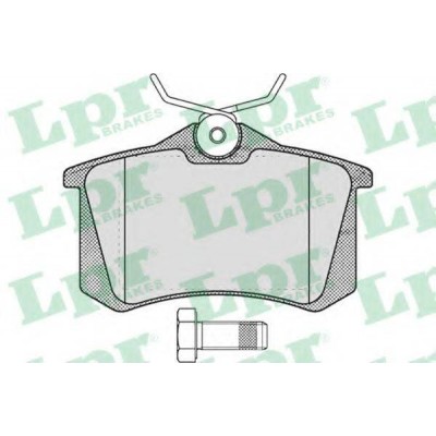 Комплект тормозных колодок, дисковый тормоз 05P1788 LPR - купить в магазине запчастей по Украине