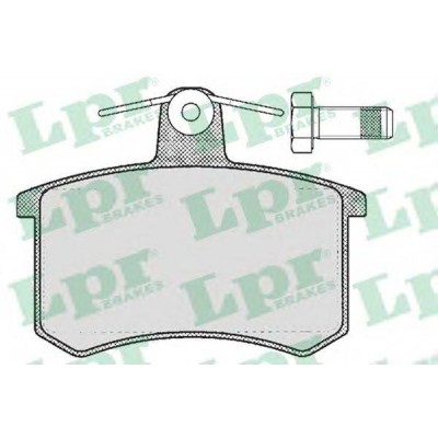 Комплект тормозных колодок, дисковый тормоз 05P215 LPR - купити в магазині запчастин по Україні