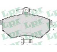 Комплект тормозных колодок, дисковый тормоз LPR 05P600 05P600 LPR - купить в магазине запчастей по Украине