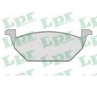 Комплект тормозных колодок, дисковый тормоз LPR 05P668 05P668 LPR - купить в магазине запчастей по Украине