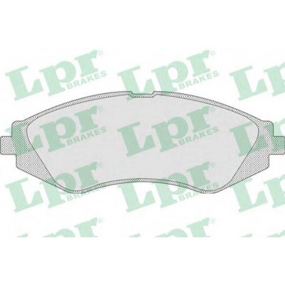 Комплект тормозных колодок, дисковый тормоз 05P710 LPR - купить в магазине запчастей по Украине