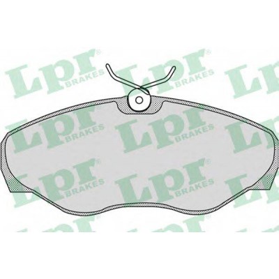 Комплект тормозных колодок, дисковый тормоз 05P869 LPR - купить в магазине запчастей по Украине