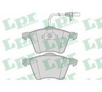 Комплект тормозных колодок, дисковый тормоз LPR 05P982 05P982 LPR - купить в магазине запчастей по Украине
