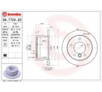 08772420 BREMBO - купить в магазине запчастей по Украине