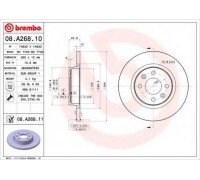 Тормозной диск BREMBO 08.A268.11 08A26811 BREMBO - купить в магазине запчастей по Украине