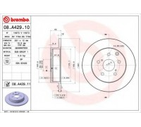 08A42911 BREMBO - купити в магазині запчастин по Україні