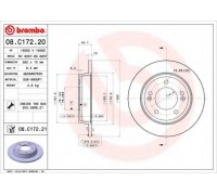 08C17221 BREMBO - купить в магазине запчастей по Украине