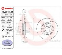 09584334 BREMBO - купить в магазине запчастей по Украине
