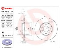 09762911 BREMBO - купить в магазине запчастей по Украине