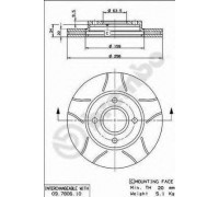 09780675 BREMBO - купить в магазине запчастей по Украине
