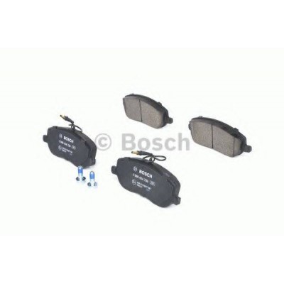 Комплект тормозных колодок, дисковый тормоз 0986424789 BOSCH - купити в магазині запчастин по Україні