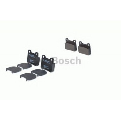 Комплект тормозных колодок, дисковый тормоз 0986466871 BOSCH - купить в магазине запчастей по Украине