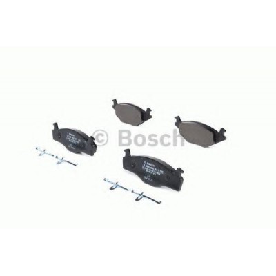 Комплект тормозных колодок, дисковый тормоз 0986468871 BOSCH - купить в магазине запчастей по Украине