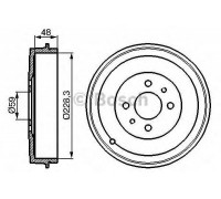 0986477088 BOSCH - купить в магазине запчастей по Украине