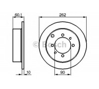 0986478655 BOSCH - купить в магазине запчастей по Украине