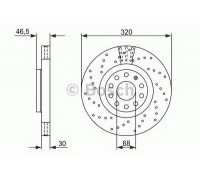 0986479258 BOSCH - купить в магазине запчастей по Украине