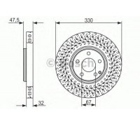 0986479334 BOSCH - купить в магазине запчастей по Украине